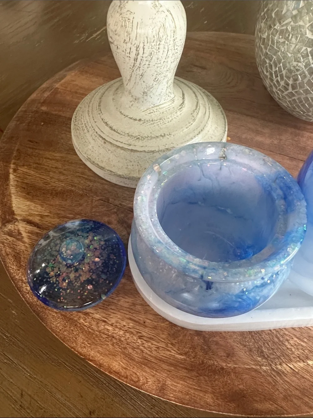 Epoxy resin vanity set HOMEMADE